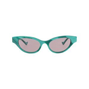 Gucci Cat Eye-Frame Recycled Acetate Sunglasses Green Womens
